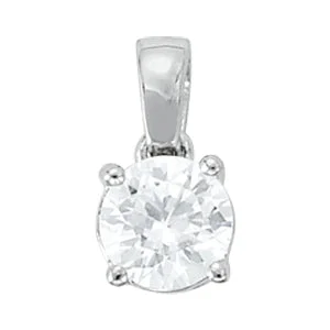handmade braided leather necklace Solitaire Diamond Pendant
