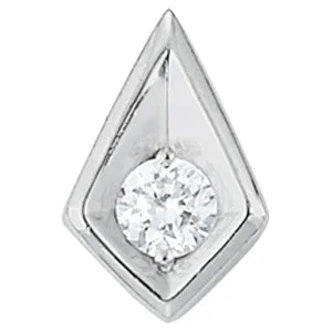 rose gold ring with diamonds Solitaire Diamond Pendant