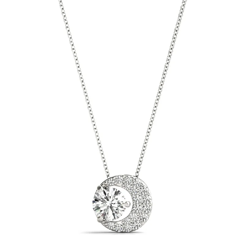 raw amethyst ring silver Solitaire Diamond Pendant