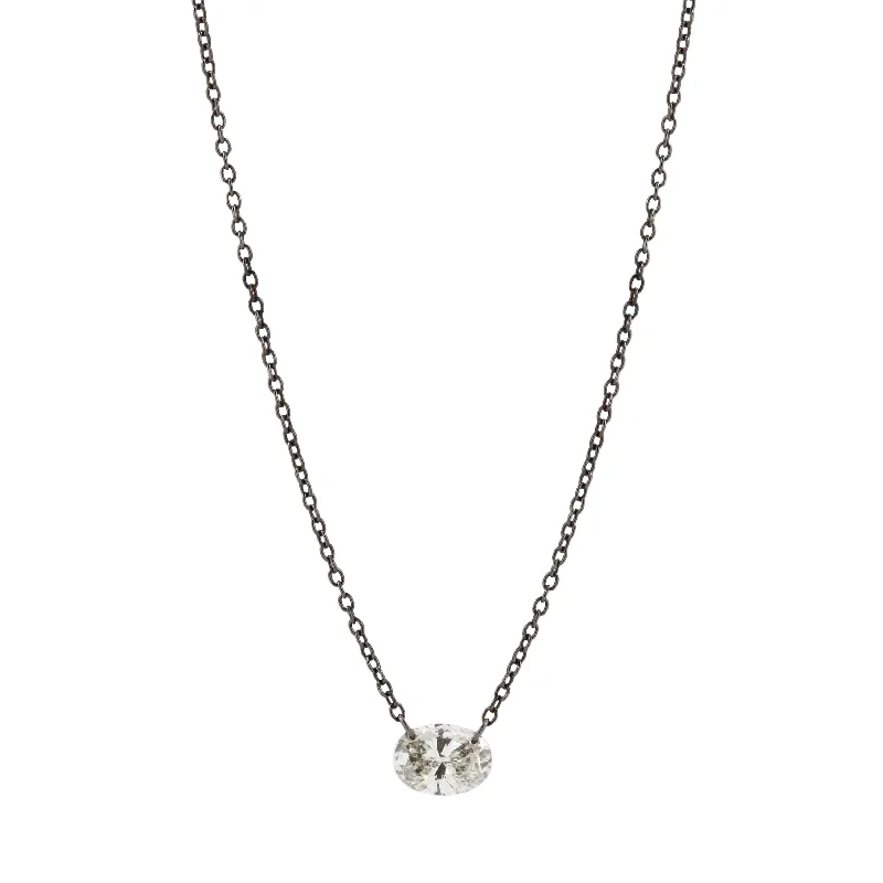 cute cat charm bracelet Floating Diamond Necklace