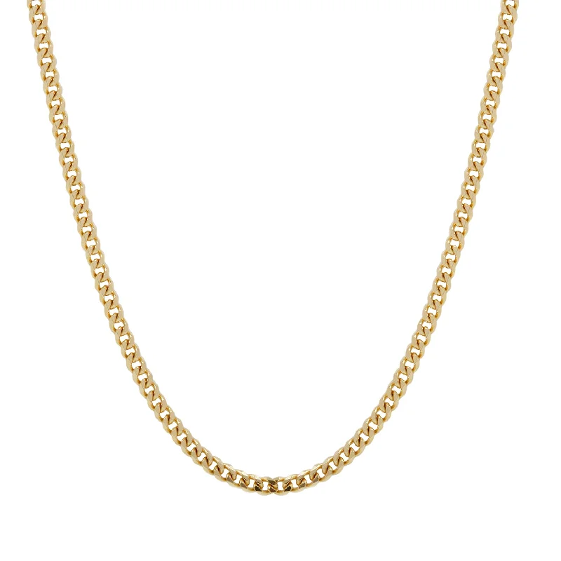 small diamond nose stud Thick Curb Chain