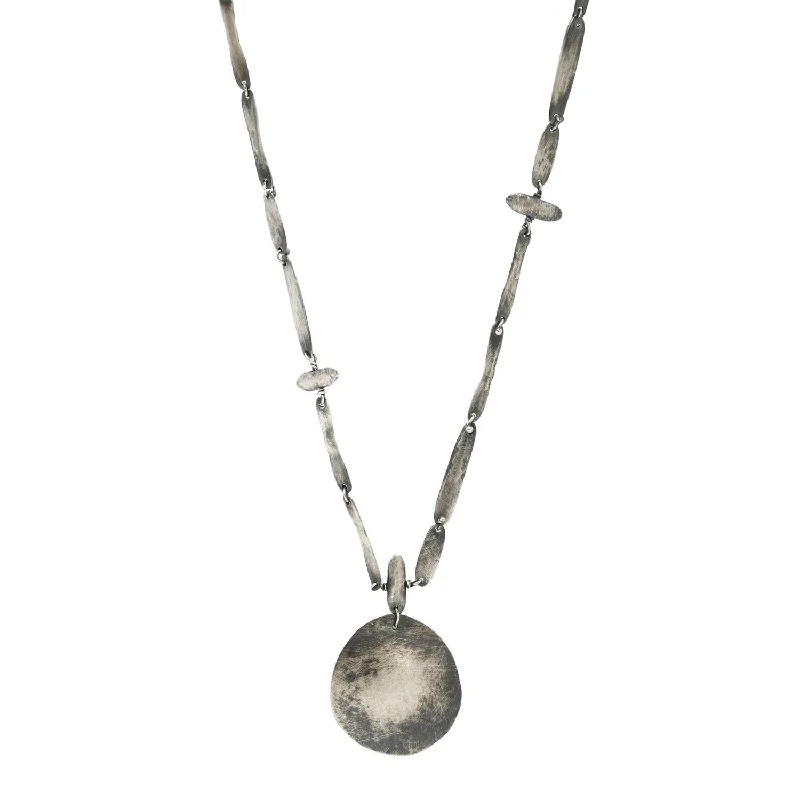 vintage rose-cut diamond ring Silver Rosary Necklace