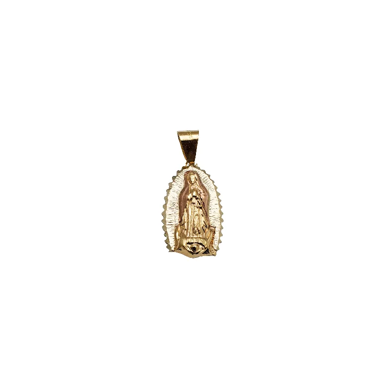 delicate pearl bracelet Yellow & Rose Gold Guadalupe Pendant (14K)